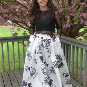 Clarisse two piece dress